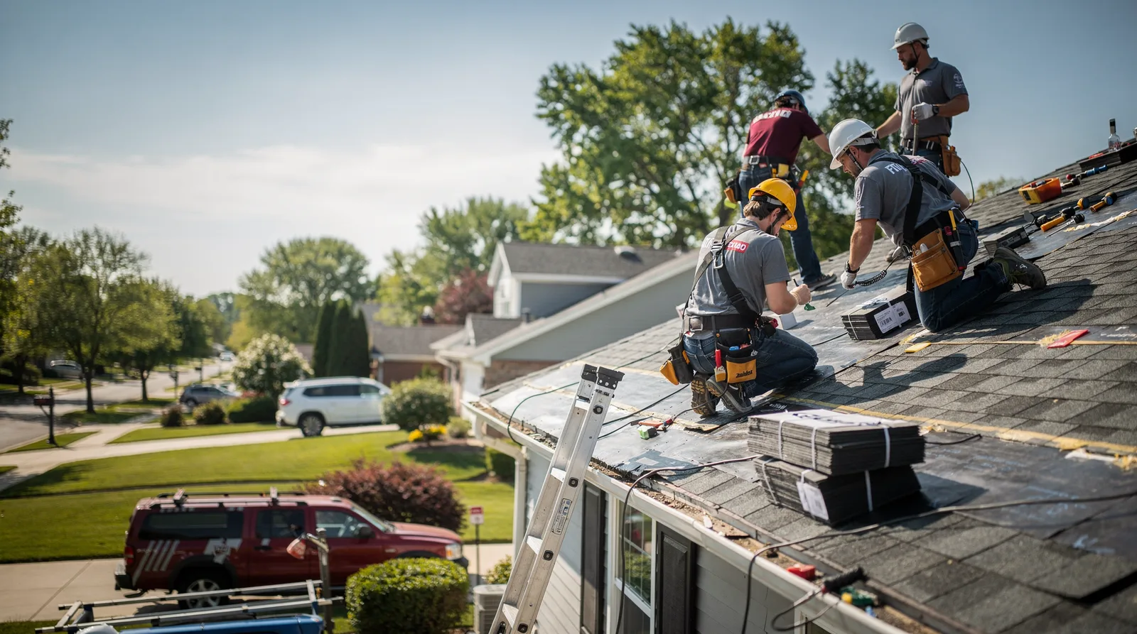 Roof Repair in Hooks, TX around you
